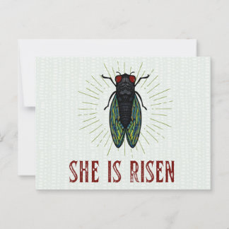 She Is Risen Card