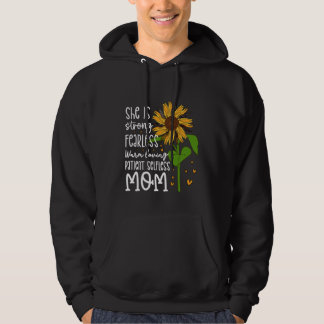 She Is Strong Fearless Warm Loving Patient Selfles Hoodie