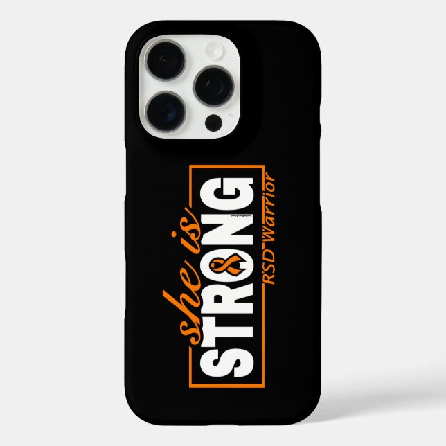 SHE IS STRONG...RSD Case-Mate iPhone CASE (Back)