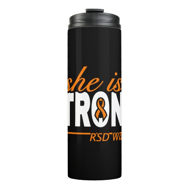 SHE IS STRONG...RSD THERMAL TUMBLER (Front)