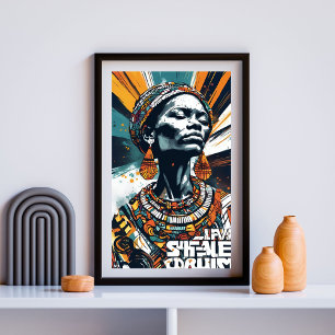 She Is the Drum Poster