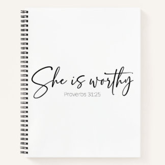 She Is Worthy | Proverbs 31 Journal