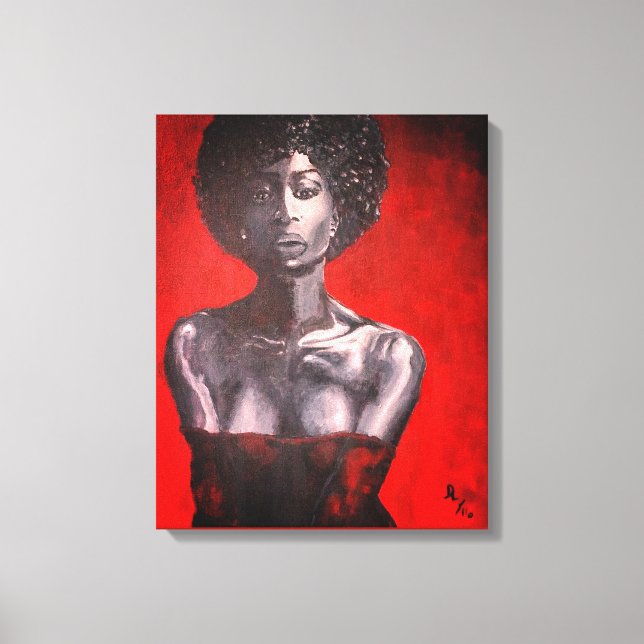 She Knows - Canvas Painting (Front)