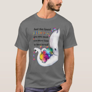 She Loved A Little Boy Very Much Autism Awareness T-Shirt