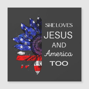 She Loves Jesus and America Too