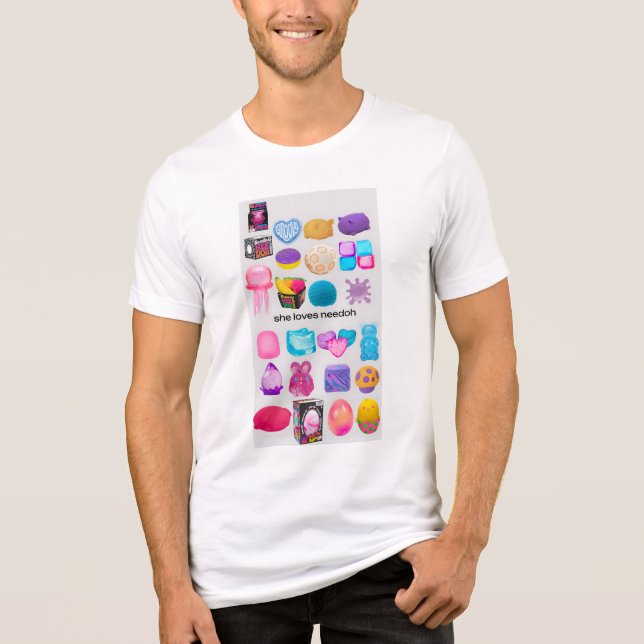 She Loves NeeDoh Tri-Blend Shirt (Front)