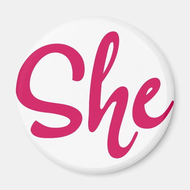 She Magnet (Front)