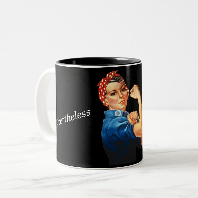 "She Persisted" Mug (Front Left)