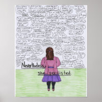She Persisted (Plus-Size) 11x14