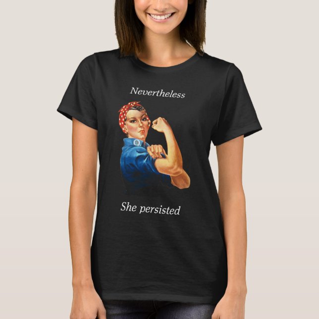 "She Persisted" Relaxed Fit T-Shirt - (Front)