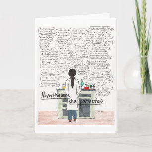She Persisted (STEM) Card
