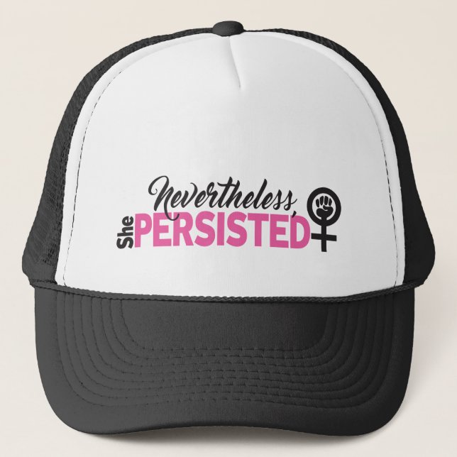 She Persisted Trucker Hat (Front)