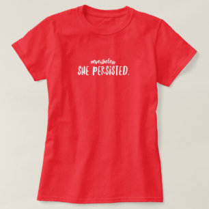 She Persisted Women's Basic T-Shirt