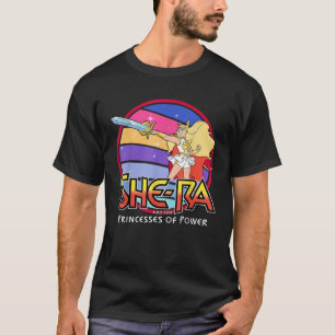 She Ra And The Princess of Power Rainbow T-Shirt