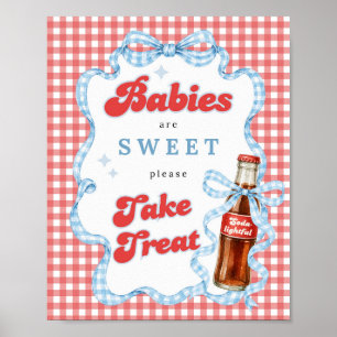 She Ready Pop Soda Baby Shower Sweet Treat Poster