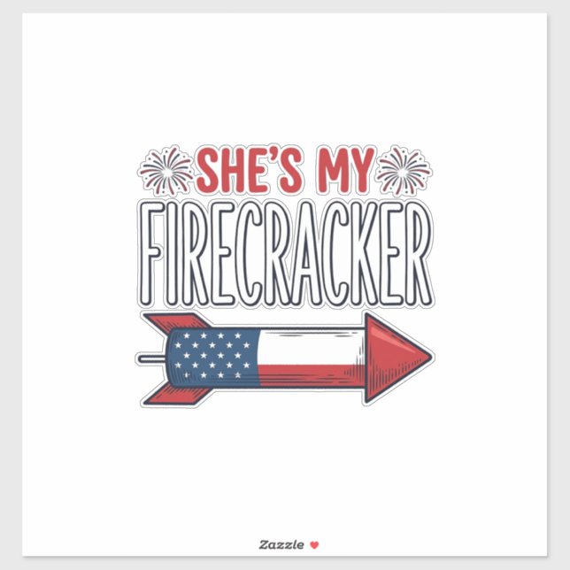 She’s My Firecracker Patriotic Couple Design_1 (Sheet)