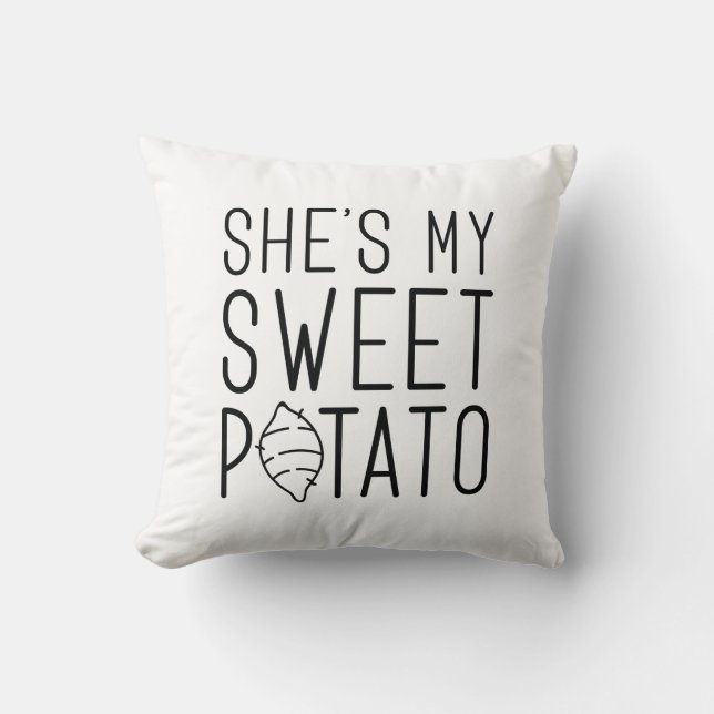 She’s My Sweet Potato Cushion (Front)