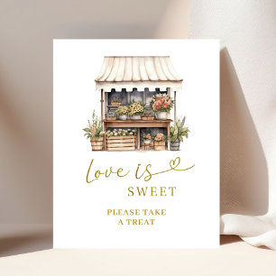 She’s Off The Market Love is Sweet Party Sign