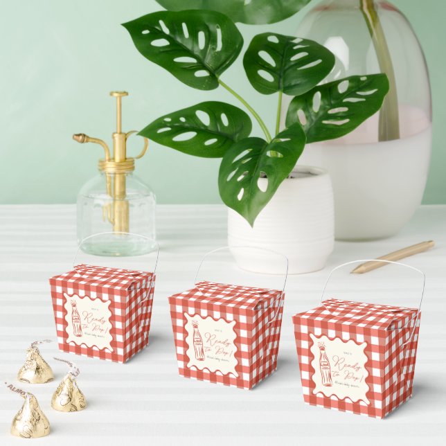 She’s ready to pop baby shower favour box (Multiple)