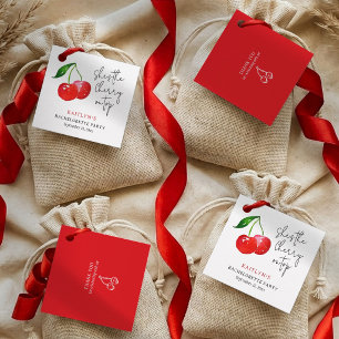 She’s the Cherry on Top 🍒 Bachelorette Party Favour Tags