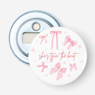 She’s Tying the Knot Bachelorette Design   Cute  Bottle Opener
