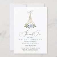 She Said Oui French Eiffel Tower Bridal Shower