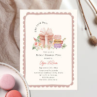 She Said Oui French Macaron Bridal Shower Scallop