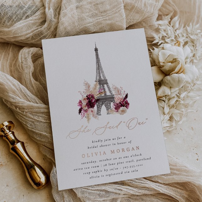 She Said Oui Paris Bridal Shower (Creator Uploaded)