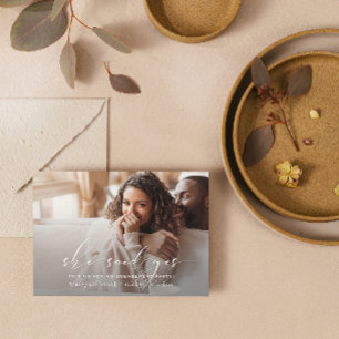 She Said Yes 3 Photo QR Code Engagement Invitation
