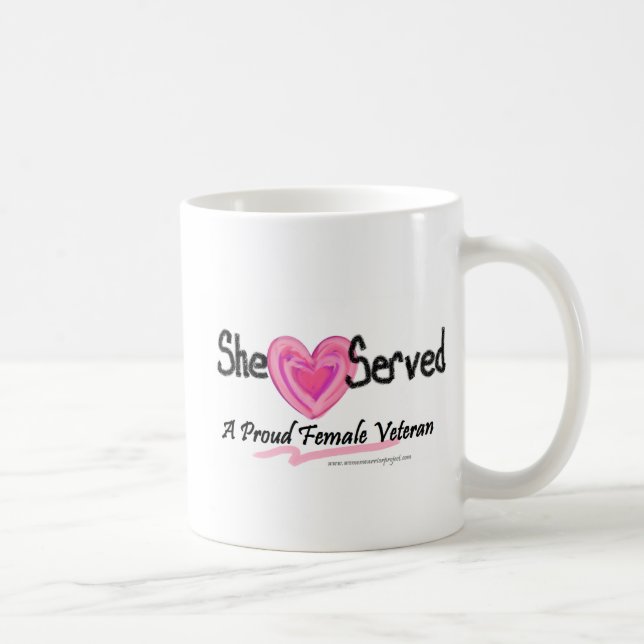 She Served Collection Coffee Mug (Right)