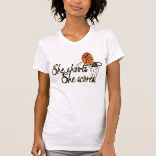 She Shoots...She Scores T-Shirt
