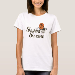 She Shoots...She Scores T-Shirt