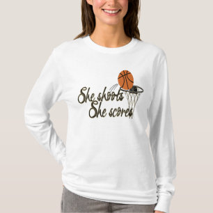 She Shoots...She Scores T-Shirt