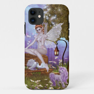 She Sits in Beauty iPhone 11 Case
