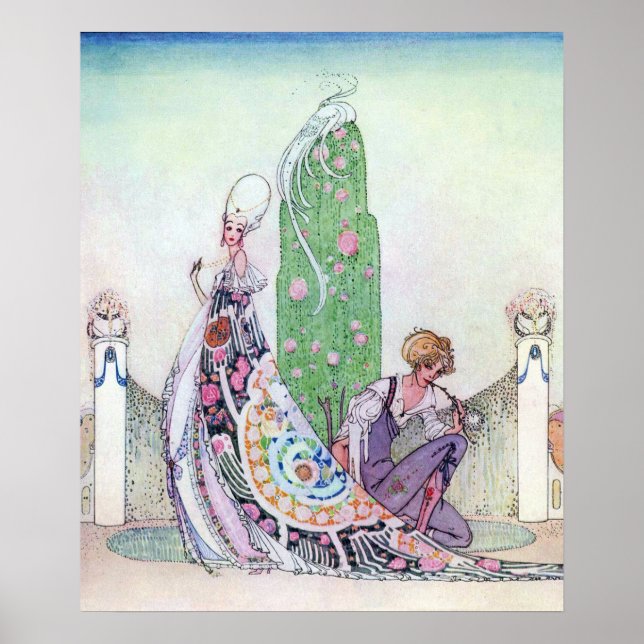 She Stopped by Kay Nielsen Poster (Front)