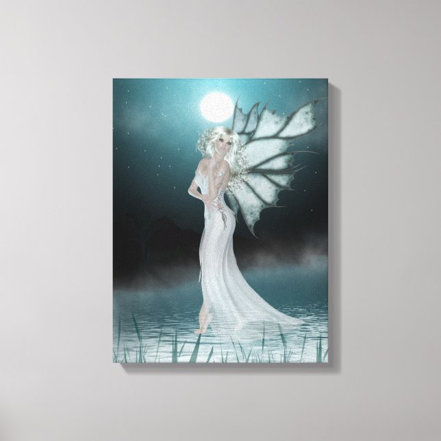 She Walks on Water Wrapped Canvas (Front)