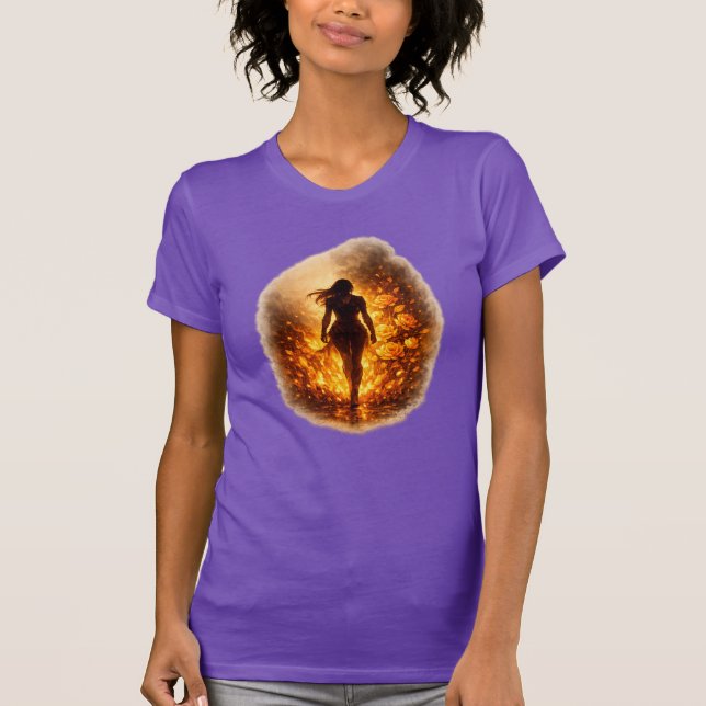 She Walks Through Fire T-Shirt (Front)
