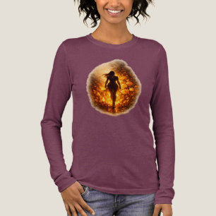 She Walks Through Fire T-Shirt Tri-Blend Shirt
