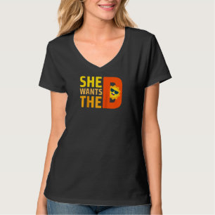 She Wants The Vitamin D Sun Tanning Sun Retro Vita T-Shirt