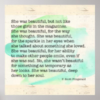 She Was Beautiful Old Document