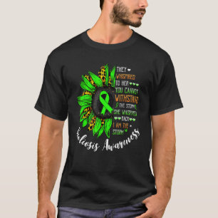 She Whispered I am The Storm Scoliosis awareness T-Shirt