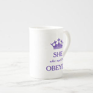 She who must be Obeyed Tea Cup