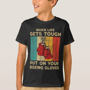 She Will Punch You In The Face Vintage Boxing Boxe T-Shirt