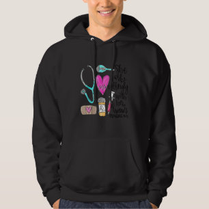 She Works Willingly With Her Hands Christian Teach Hoodie
