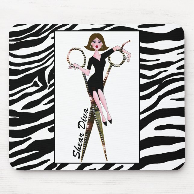 "Shear DIVA" Mousepad (Front)
