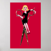 "Shear Diva" /Wth Bckgr Colour