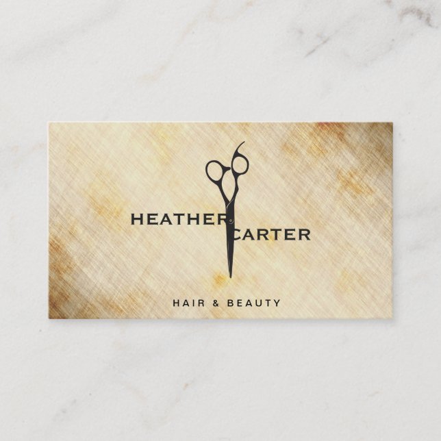 Shear Modern Appointment Card (Front)