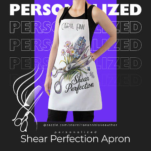 Shear Perfection Hairstylist Personalised Apron