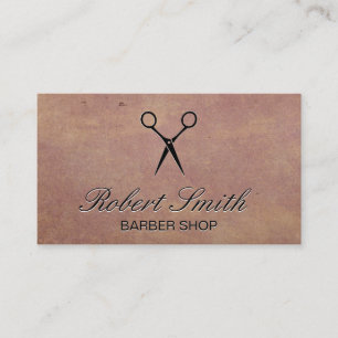 Shears Texture Background Business Card