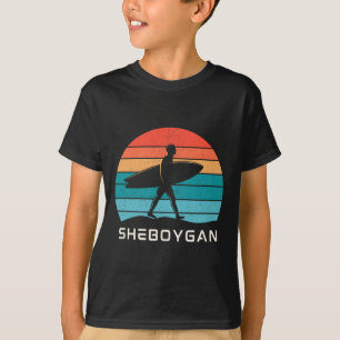 Sheboygan Surfing Lake Michigan The Malibu Of The  T-Shirt